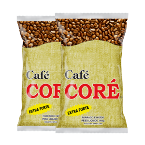 Kit 2 Café Coré Extra Forte 500g (1kg)