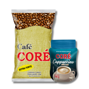Kit Café Coré 500g + Cappuccino Diet 140g