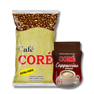 Kit Café Coré 500g + Cappuccino Tradicional 200g